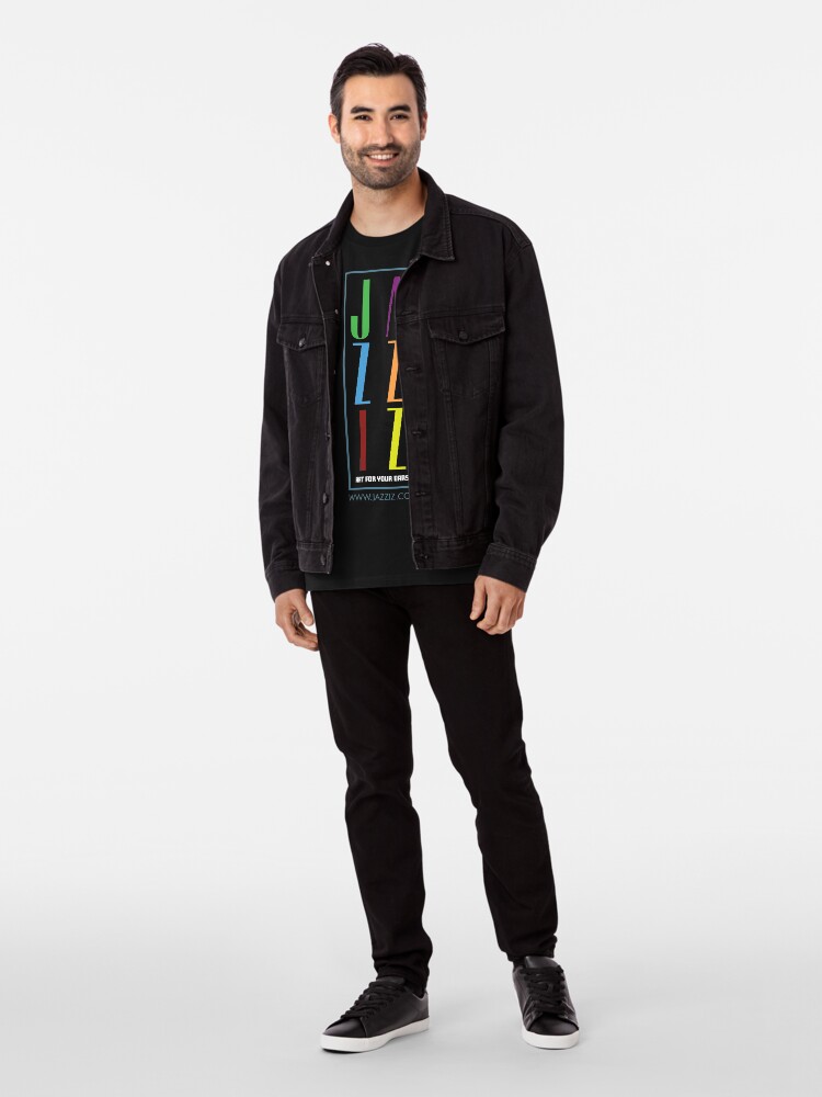Alternate view of JAZZIZ “Stacked” Premium T-Shirt