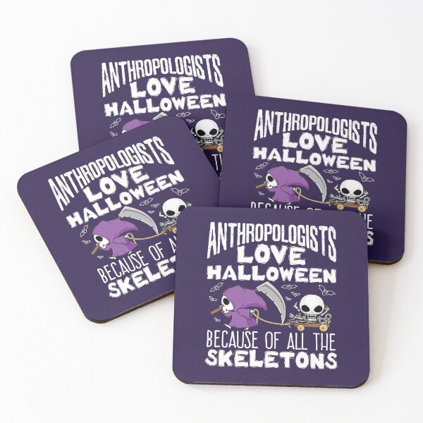 Item preview, Anthropologists Love Halloween Because Of All The Skeletons designed and sold by jaygo.