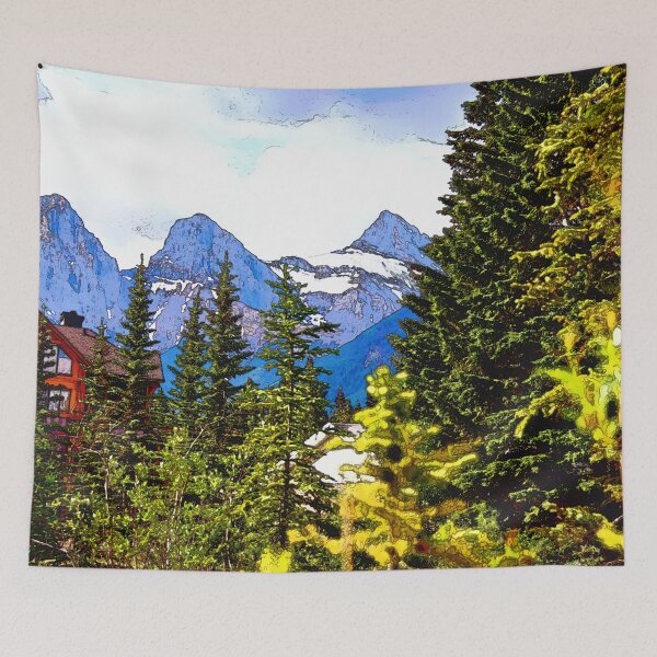 Item preview, Faith, Charity and Hope - Three Sisters Mountain Range designed and sold by NaturePrints.