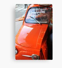 Fiat 500 Canvas Print