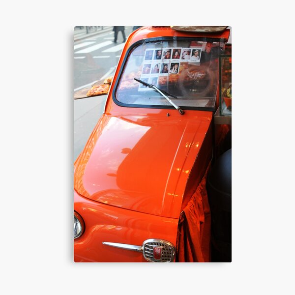 Fiat 500 Canvas Print