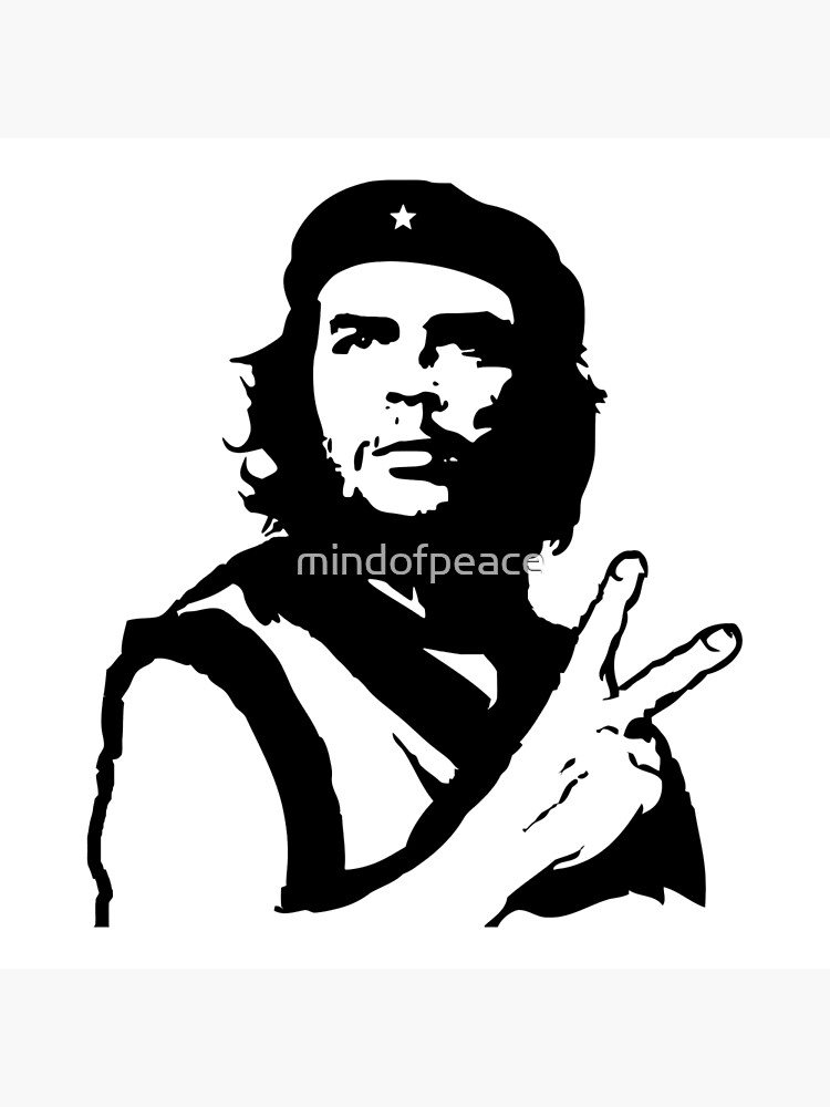 Che Guevera Peace Sign Symbol by mindofpeace
