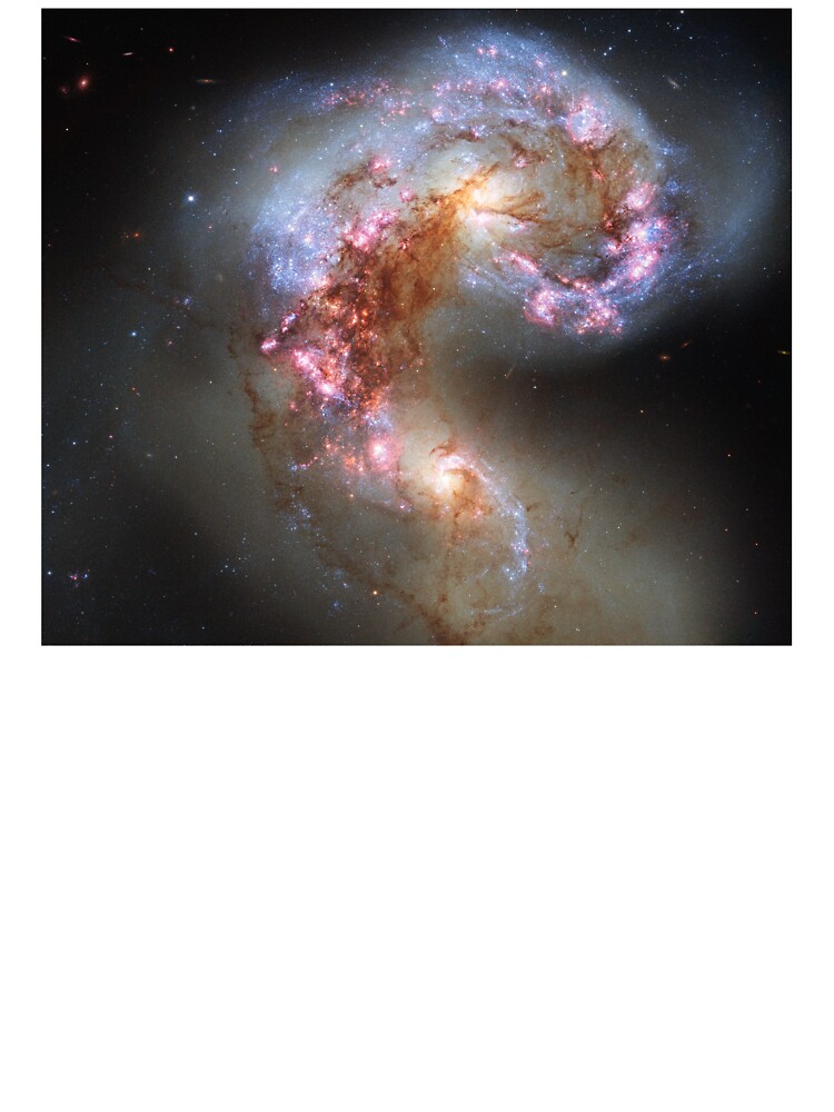 Antennae Galaxies The Baby Dragon Giclee Canvas Space Picture Art