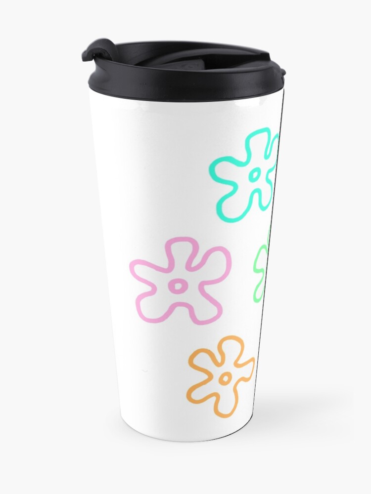 Vista alternativa de Taza de viaje pegatina de bob esponja