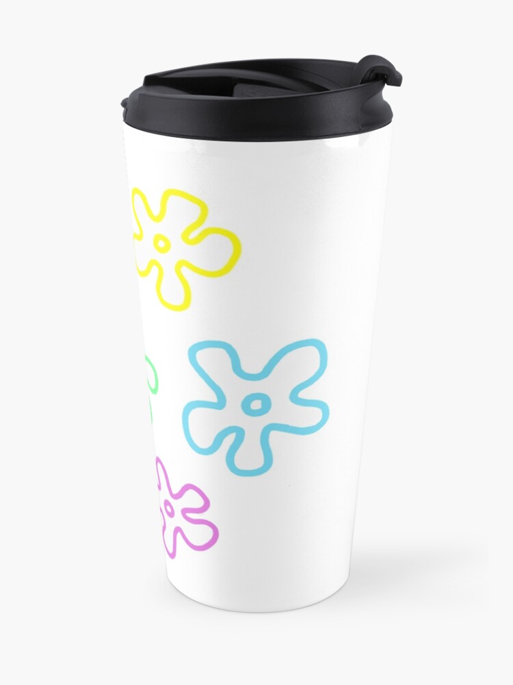 Vista alternativa de Taza de viaje pegatina de bob esponja