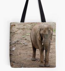 Lone Elephant Tote Bag