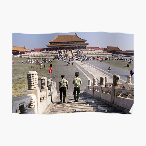 Palace Patrol - Beijing China Poster