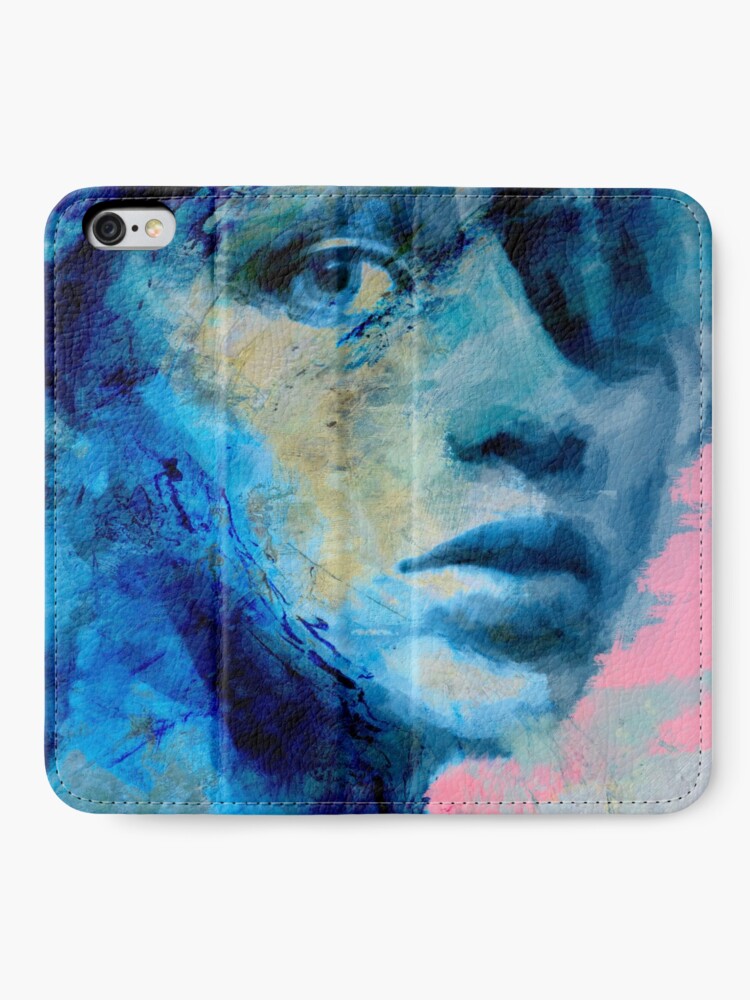 Alternate view of Blue IV iPhone Wallet