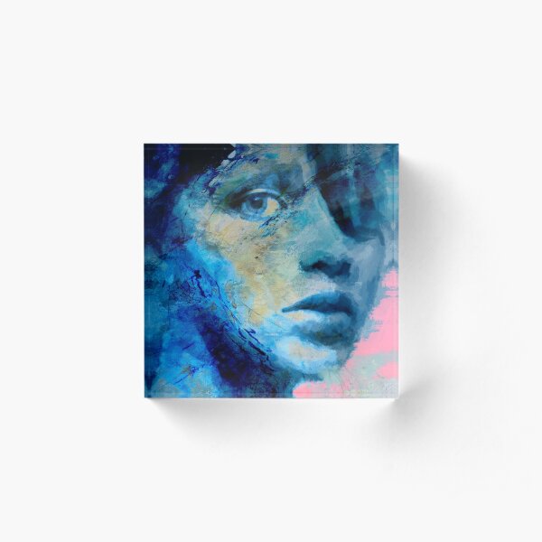 Blue IV Acrylic Block