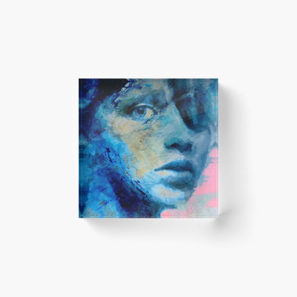 Blue IV Acrylic Block