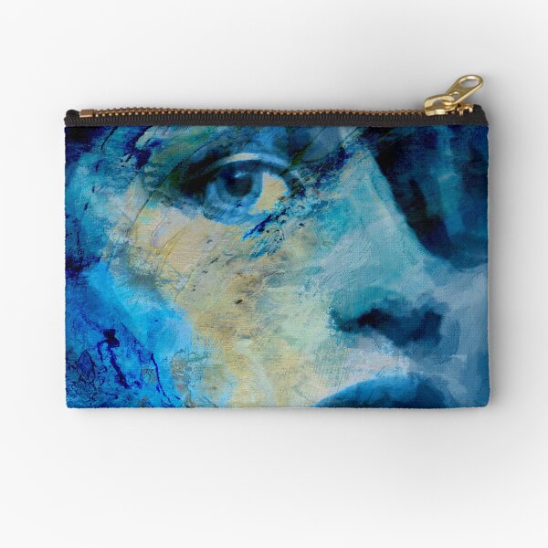 Blue IV Zipper Pouch