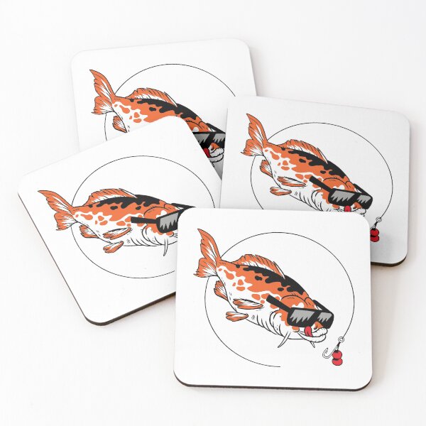 Item preview, Fishing Koi carp fish. designed and sold by emphatic.