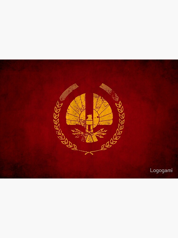 Panem Logo · Distressed by Logogami