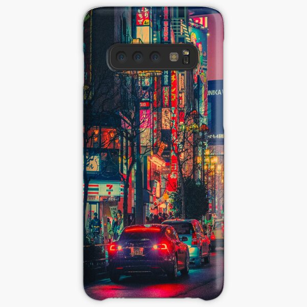 Neotokyo VI- Japan Night Photo Samsung Galaxy Snap Case