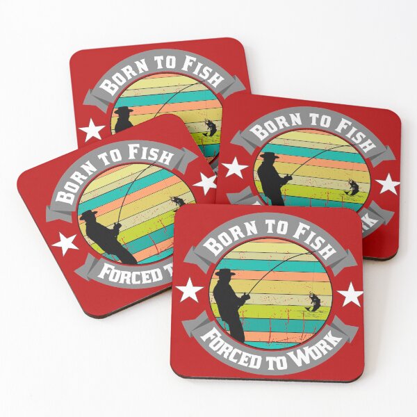 Item preview, Bass Fishing Fisherman Born to Fish designed and sold by CharJens.