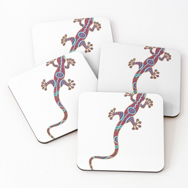 Item preview, Aboriginal Gecko in red, one of three variations designed and sold by TheGecko02.