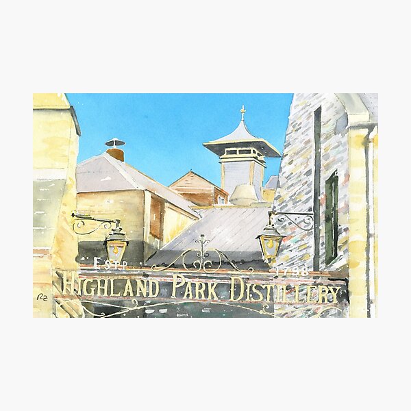 Highland Park Distillery Photographic Print