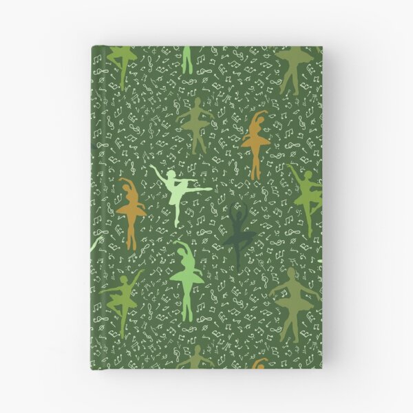 Item preview, green dancers pattern designed and sold by FVO-italydesign.