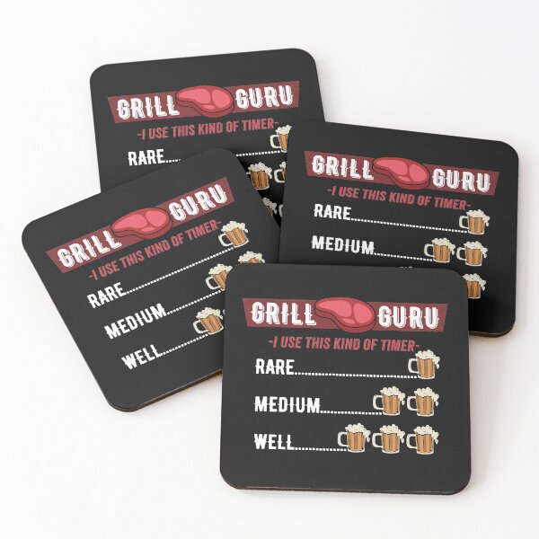 Item preview, BBQ Timer based on Beer Mugs for Grill Guru Grilling Dad Funny Fathers Day Gift  designed and sold by alenaz.