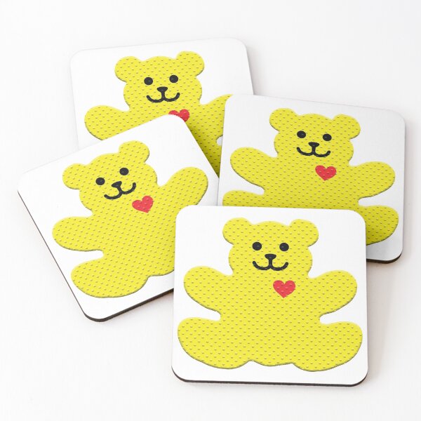 Item preview, happy yellow bear designed and sold by daisydebby.
