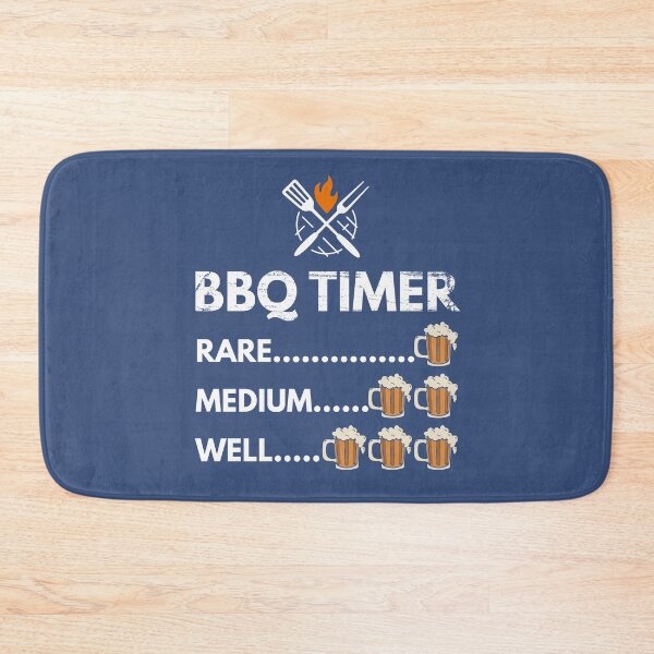 Item preview, BBQ Timer Funny Beer and Grilling Lover Gifts rare medium well done humor for men and women  designed and sold by alenaz.