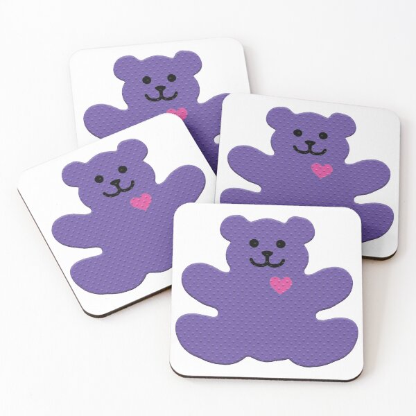 Item preview, happy purple bear designed and sold by daisydebby.