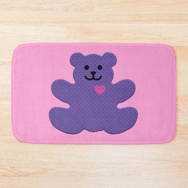 Item preview, happy purple bear designed and sold by daisydebby.