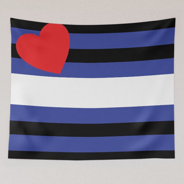 Item preview, Leather Pride Flag (v.1) designed and sold by porcupride.