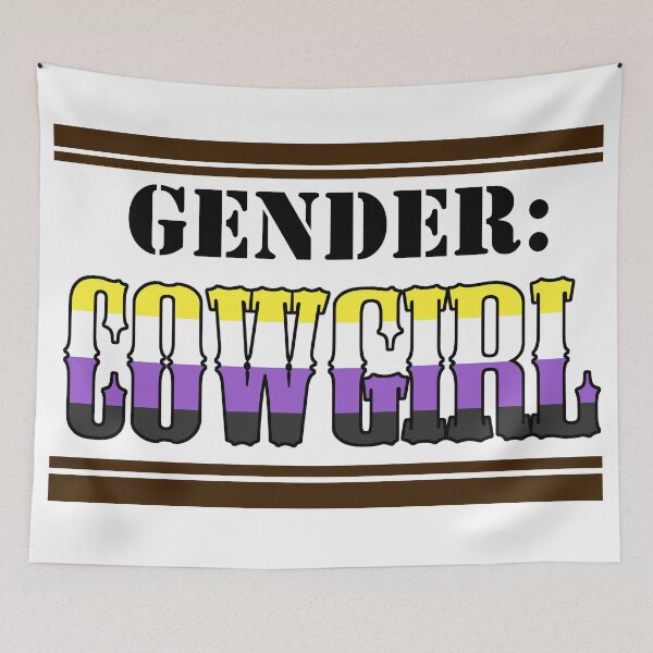 Item preview, Gender: COWGIRL - Enby Colors designed and sold by Akamaru01.