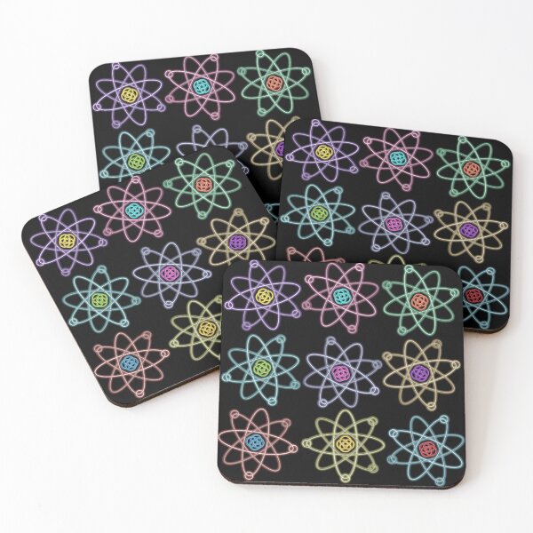Item preview, Gold - Silver Atomic Structure pattern designed and sold by theimagezone.