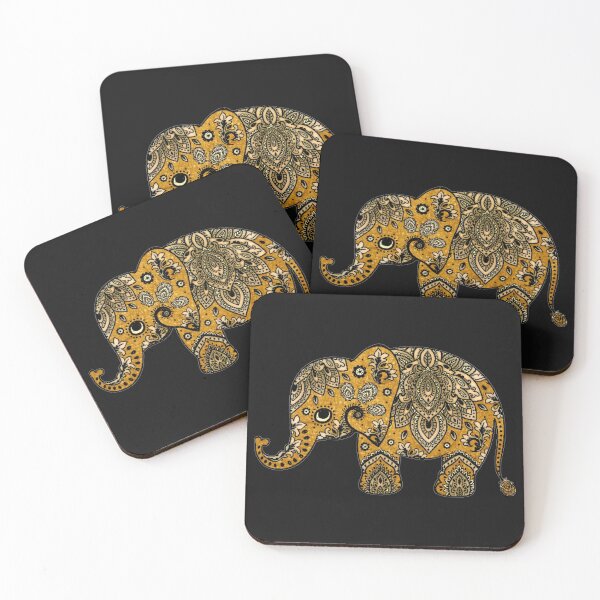 Item preview, Gold Elephant designed and sold by Lisa Bertnick.