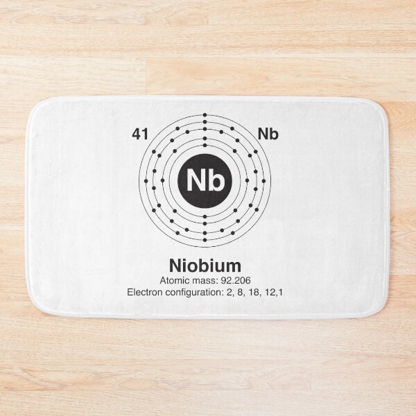 Item preview, Science t shirt. Niobium Chemical element. For scientist and sci-fi fans. designed and sold by paulo silveira.