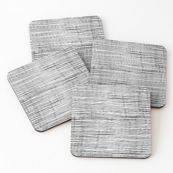Item preview, Abstract Stripes Pattern, Black and White designed and sold by meggydesigns.