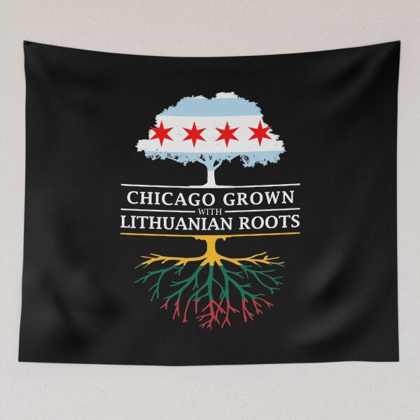 Item preview, Chicago Grown with Lithuanian Roots designed and sold by ockshirts.