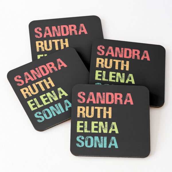 Item preview, Sandra Ruth Elena Sonia Female Supreme Court The Supremes Court Justice Notorious RBG Ruth Bader Ginsburg designed and sold by AlmaRs.