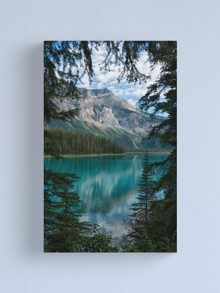 Alternate view of A Peek of Emerald Lake Canvas Print