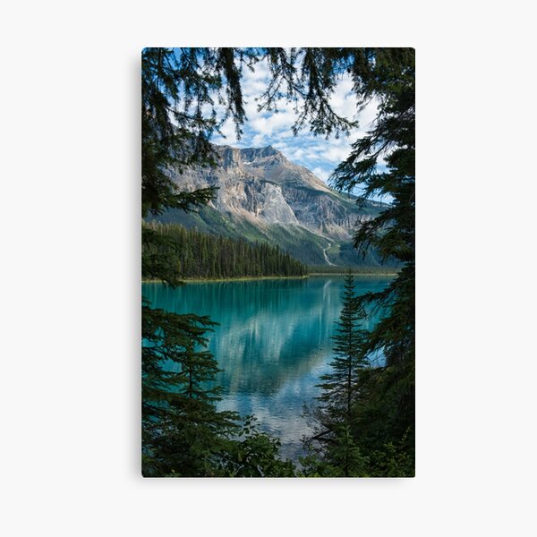 A Peek of Emerald Lake Canvas Print