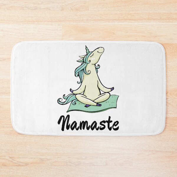 Item preview, Yoga Unicorn | Namaste Rainbow Meditation designed and sold by anziehend.