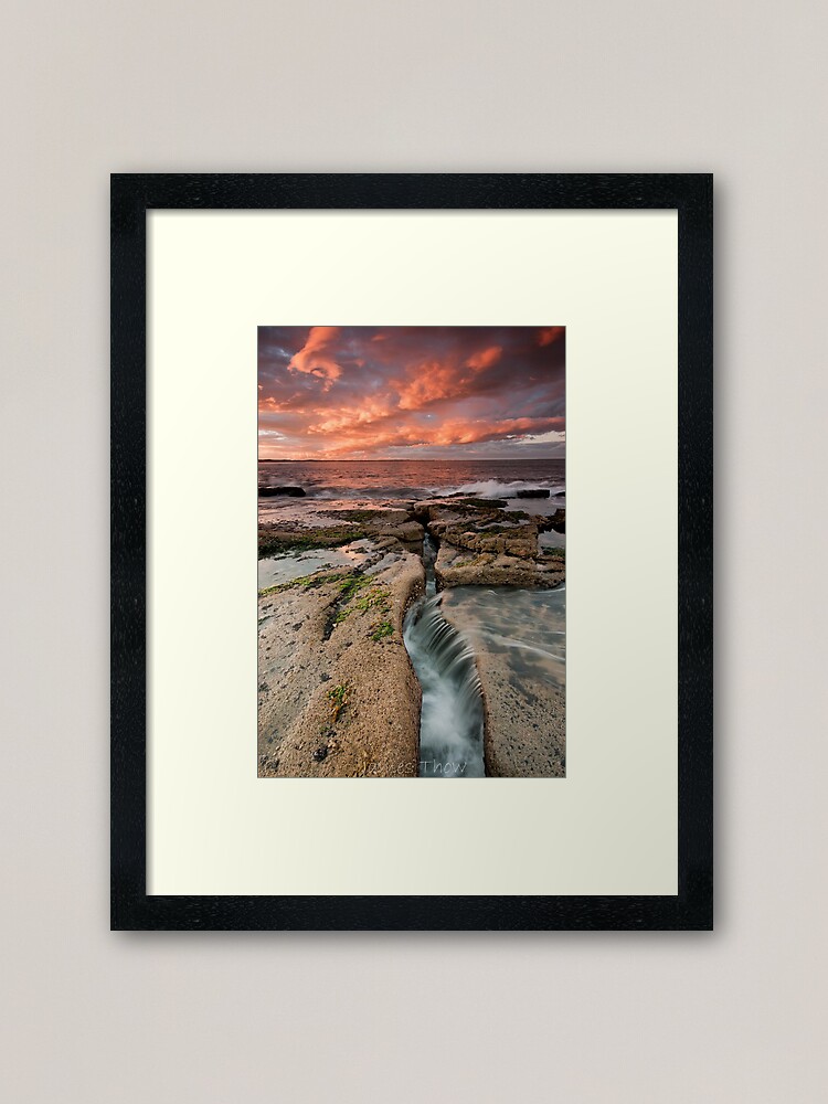 Alternate view of Warm Front Framed Art Print