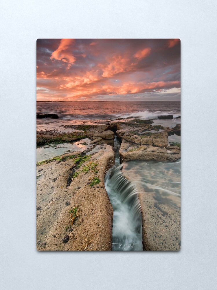 Alternate view of Warm Front Metal Print
