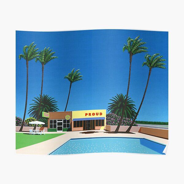 Hiroshi Nagai Art Print Poster Vaporwave Shirt Wallpaper Poster