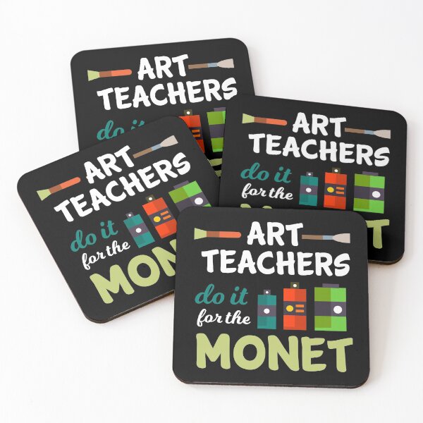 Item preview, Art Teachers Do It For The Monet | Art Artist designed and sold by anziehend.