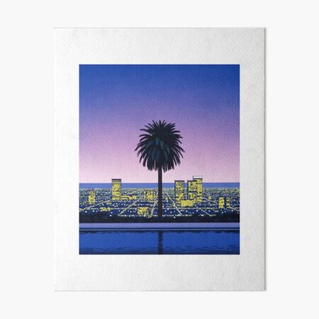 Hiroshi Nagai Art Print Poster Vaporwave Shirt Wallpaper Impression rigide