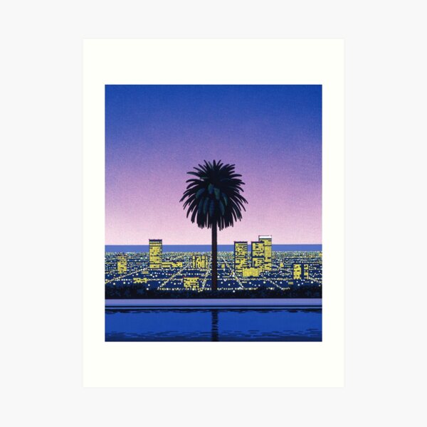 Hiroshi Nagai Art Print Poster Vaporwave Shirt Wallpaper Art Print