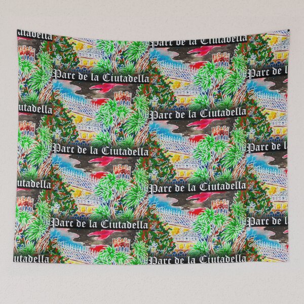 Item preview, Parc de la Ciutadella designed and sold by jesslynnstudio.