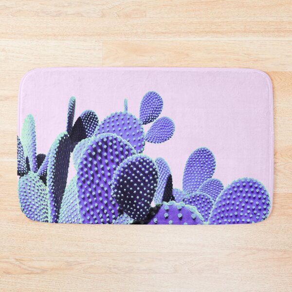 Item preview, Prickly Cactus - Purple on Pink #cactuslove #tropicalart  designed and sold by Dominiquevari.