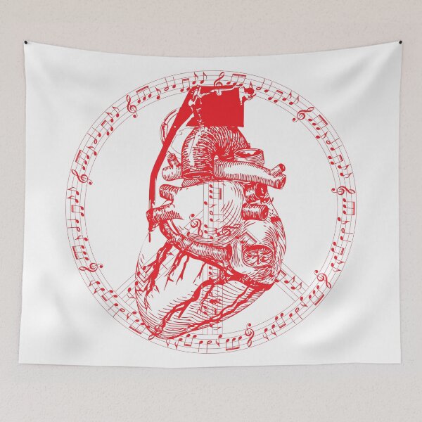 Item preview, Hand grenade as heart shape | Music is war. designed and sold by emphatic.