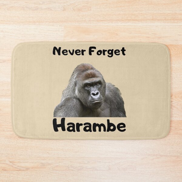 Item preview, Never Forget Harambe designed and sold by Lisa Bertnick.