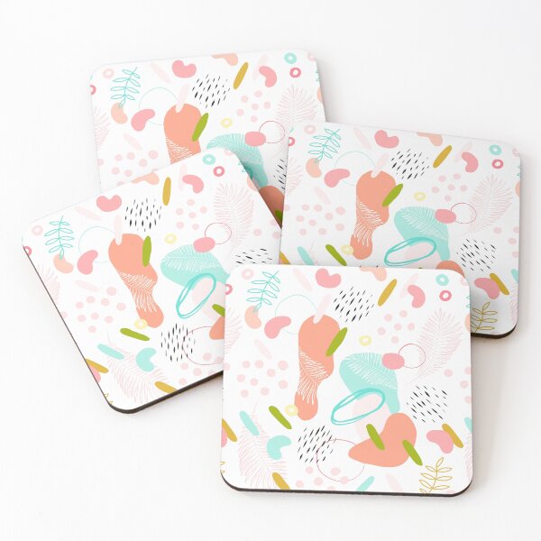 Item preview, Organic Nature - Memphis Pattern on white  designed and sold by Dominiquevari.