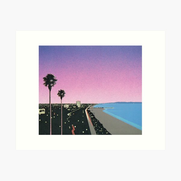 Hiroshi Nagai Art Print Poster Vaporwave Shirt Wallpaper Art Print